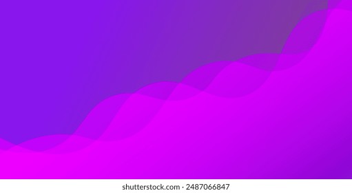 Dark Purple vector pattern with lines, ovals. Modern gradient abstract illustration with bandy lines. Pattern for your business design.