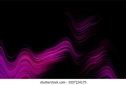 Dark Purple vector pattern with liquid shapes. Creative illustration in halftone marble style with gradient. Marble style for your business design.