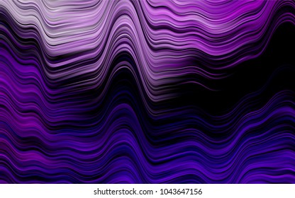 Dark Purple vector pattern with liquid shapes. Creative illustration in halftone marble style with gradient. The best blurred design for your business.
