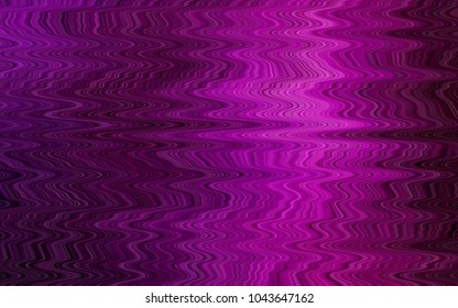 Dark Purple vector pattern with liquid shapes. Brand-new colored illustration in marble style with gradient. Marble design for your web site.