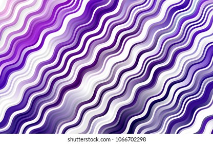 Dark Purple vector pattern with liquid shapes. A completely new color illustration in marble style. Brand-new design for your ads, poster, banner.