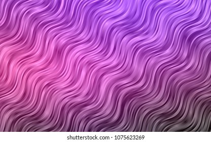 Dark Purple vector pattern with liquid shapes. Colorful illustration in abstract marble style with gradient. A new texture for your  ad, booklets, leaflets.
