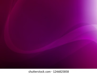 Dark Purple vector pattern with liquid shapes. Geometric illustration in marble style with gradient.  Marble style for your business design.