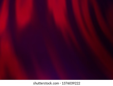 Dark Purple vector pattern with liquid shapes. Creative illustration in halftone marble style with gradient. The elegant pattern for brand book.