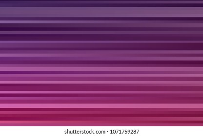 Dark Purple vector pattern with narrow lines. Glitter abstract illustration with colored sticks. The pattern can be used for busines ad, booklets, leaflets