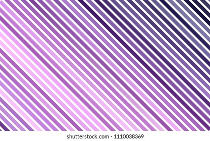 Dark Purple vector pattern with narrow lines. Lines on blurred abstract background with gradient. The pattern can be used as ads, poster, banner for commercial.