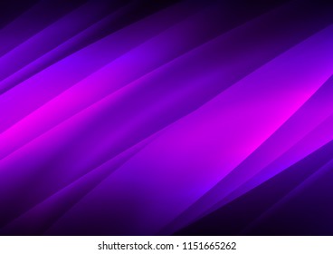 Dark Purple vector pattern with narrow lines. Glitter abstract illustration with colored sticks. The pattern can be used for busines ad, booklets, leaflets
