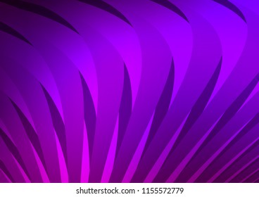Dark Purple vector pattern with narrow lines. Modern geometrical abstract illustration with staves. Best design for your ad, poster, banner.
