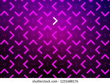 Dark Purple vector pattern with narrow lines. Glitter abstract illustration with colored sticks. The pattern can be used for busines ad, booklets, leaflets