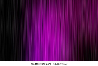 Dark Purple vector pattern with narrow lines. Shining colored illustration with narrow lines. Best design for your ad, poster, banner.