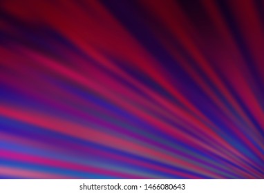 Dark Purple vector pattern with narrow lines. Blurred decorative design in simple style with lines. Pattern for business booklets, leaflets.