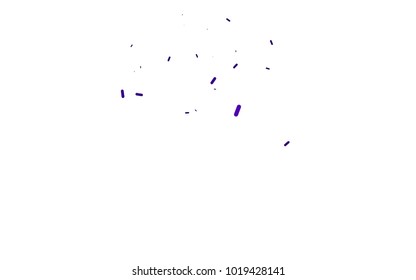 Dark Purple vector pattern with rounded lines. Blurred decorative design in simple style with lines. The pattern can be used for medical ad, booklets, leaflets