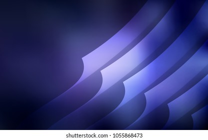 Dark Purple vector pattern with sharp lines. Shining colored illustration with sharp stripes. The pattern for ad, booklets, leaflets.