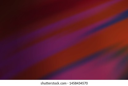 Dark Purple vector pattern with sharp lines. Colorful shining illustration with lines on abstract template. Pattern for ad, booklets, leaflets.