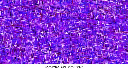 Dark Purple vector pattern with sharp lines. Blurred decorative design in simple style with lines. Smart design for your business advert.