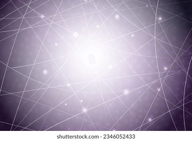 Dark Purple vector pattern with sharp lines. Shining colored illustration with sharp stripes. Pattern for ads, posters, banners.