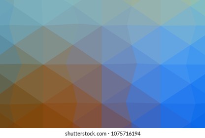 Dark Purple vector polygon abstract background. Colorful abstract illustration with gradient. Brand-new design for your business.