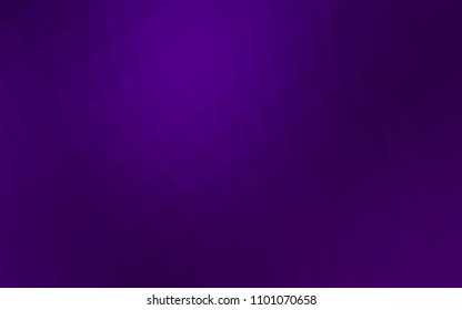 Dark Purple vector polygon abstract template. Geometric illustration in Origami style with gradient.  Brand new style for your business design.