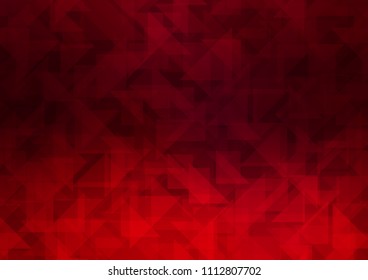 Dark Purple vector polygon abstract layout. A sample with polygonal shapes. The textured pattern can be used for background.