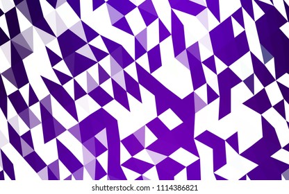 Dark Purple vector polygon abstract background. Shining colored illustration in a Brand new style. The template can be used as a background for cell phones.