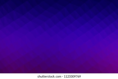 Dark Purple vector polygon abstract backdrop. Modern geometrical abstract illustration with gradient. The polygonal design can be used for your web site.