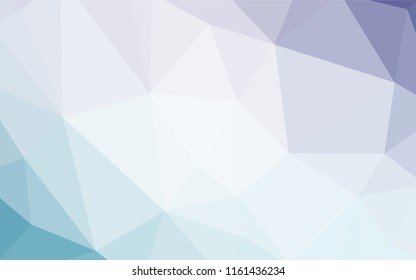 Dark Purple vector polygon abstract layout. Polygonal abstract illustration with gradient. Brand new style for your business design.