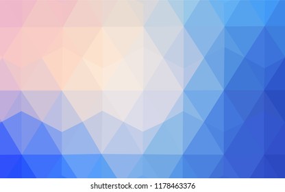 Dark Purple vector polygon abstract backdrop. Shining colorful illustration with triangles. A new texture for your web site.