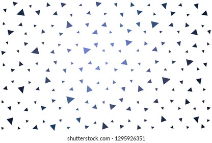 Dark Purple vector  polygon abstract background. Colorful illustration in abstract style with triangles. New template for your brand book.