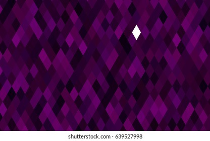 Dark Purple vector polygon abstract pattern. Triangular geometric sample with gradient.  The template can be used as a background for cell phones.