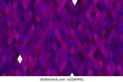 Dark Purple vector polygon abstract background. Shining illustration, which consist of triangles. Brand-new design for your business.