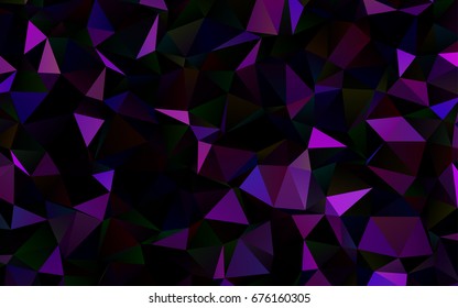 Dark Purple vector polygon abstract background. Colorful abstract illustration with gradient. Brand-new design for your business. Dark Purple vector polygon abstract background. Colorful abstract illustration with gradient. Brand-new design for your business.