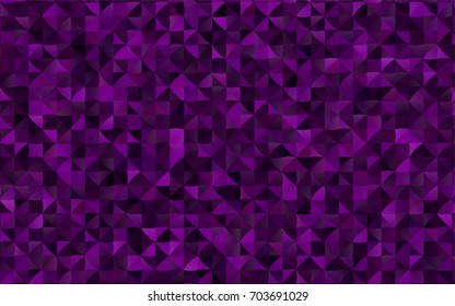 Dark Purple vector polygon abstract background. Colorful abstract illustration with gradient. A new texture for your design.