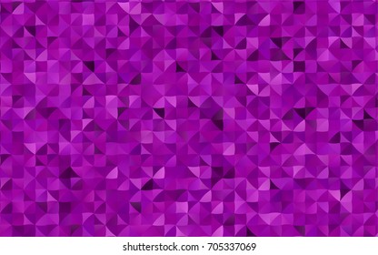 Dark Purple vector polygon abstract template. Creative geometric illustration in Origami style with gradient. The polygonal design can be used for your web site.