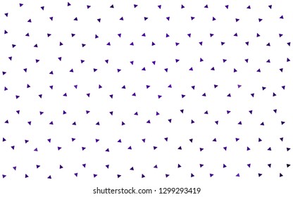 Dark Purple vector  polygonal background. Shining polygonal illustration, which consist of triangles. A new texture for your web site.