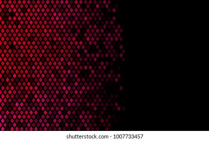 Dark Purple vector polygonal illustration consisting of rectangles. Rectangular design for your business. Creative geometric background in origami style with gradient.