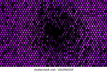 Dark Purple vector polygonal illustration, which consist of rectangles. Rectangular pattern for your business design. Geometric background in Origami style with gradient. 