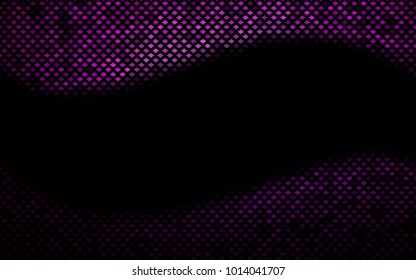 Dark Purple vector polygonal illustration consisting of rectangles. Rectangular design for your business. Creative geometric background in origami style with gradient.