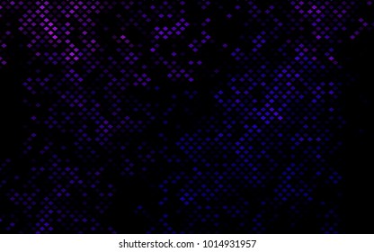 Dark Purple vector polygonal illustration consisting of rectangles. Rectangular design for your business. Creative geometric background in origami style with gradient.