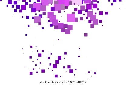 Dark Purple vector polygonal illustration, which consist of rectangles. Rectangular pattern for your business design. Geometric background in Origami style with gradient. 