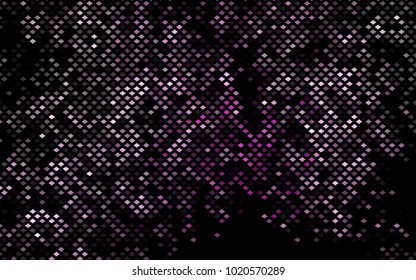 Dark Purple vector polygonal illustration consisting of rectangles. Rectangular design for your business. Creative geometric background in origami style with gradient.