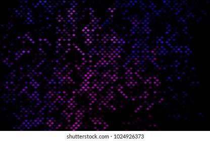 Dark Purple vector polygonal illustration, which consist of rectangles. Rectangular pattern for your business design. Geometric background in Origami style with gradient. 