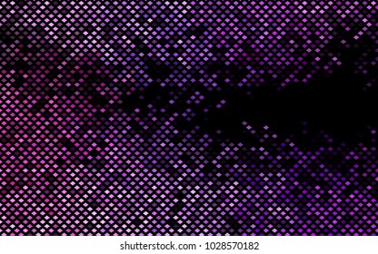 Dark Purple vector polygonal illustration, which consist of rectangles. Rectangular pattern for your business design. Geometric background in Origami style with gradient. 