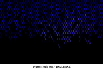 Dark Purple vector polygonal illustration consisting of rectangles. Rectangular design for your business. Creative geometric background in origami style with gradient.
