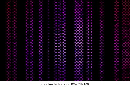 Dark Purple vector polygonal illustration, which consist of rectangles. Rectangular pattern for your business design. Geometric background in Origami style with gradient. 