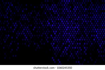 Dark Purple vector polygonal illustration consisting of rectangles. Rectangular design for your business. Creative geometric background in origami style with gradient.