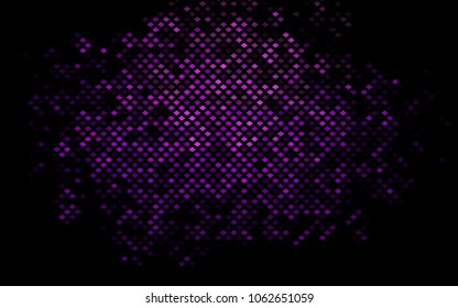Dark Purple vector polygonal illustration consisting of rectangles. Rectangular design for your business. Creative geometric background in origami style with gradient.