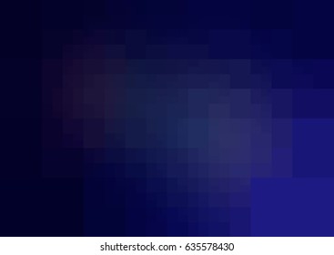 Dark Purple vector polygonal illustration, which consist of rectangles. Rectangular pattern for your business design. Geometric background in Origami style with gradient. 