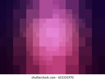 Dark Purple vector polygonal illustration, which consist of rectangles. Rectangular design for your business. Creative geometric background in Origami style with gradient