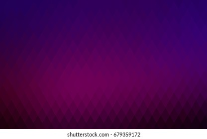 Dark Purple vector polygonal illustration consisting of rectangles. Rectangular design for your business. Creative geometric background in origami style with gradient.