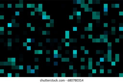 Dark Purple vector polygonal illustration consisting of rectangles. Rectangular design for your business. Creative geometric background in origami style with gradient.